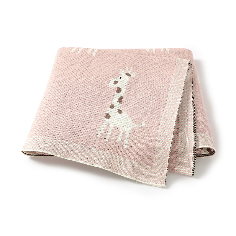 Baby Nursery Boy - Selimut katun rajut bayi baru lahir,