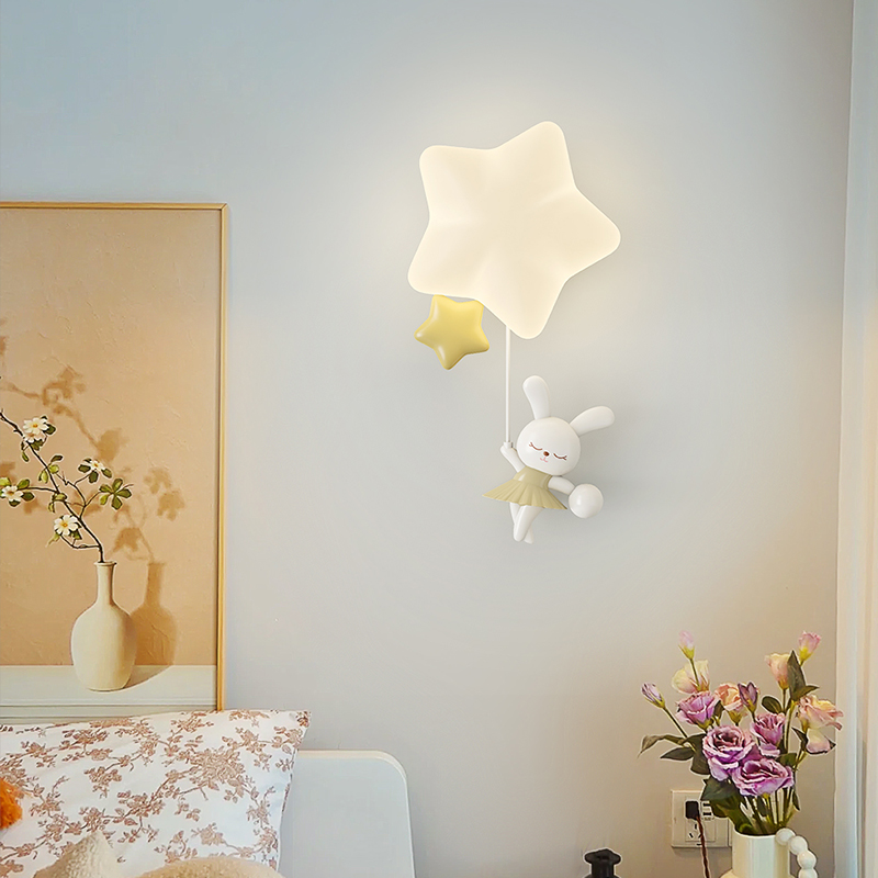 Baby Nursery Wall Lights - Lampu Dinding bintang romantis untuk pencahayaan