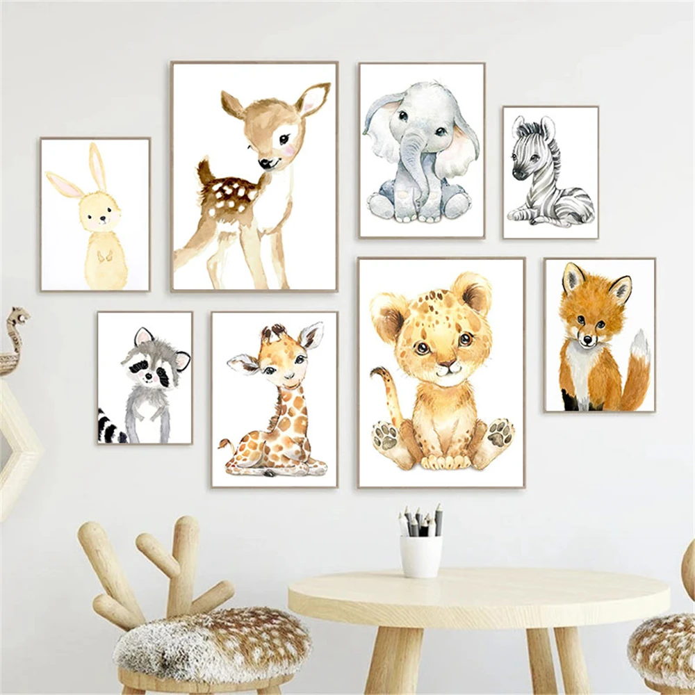 Gambar Cetak Tanpa Bingkai, De - Baby Nursery Frames ulasan dan harga
