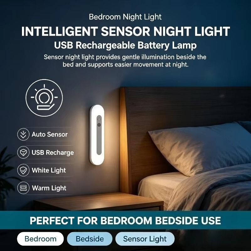 Lampu Malam dengan Sensor Cerd - Baby Nursery Wall Lights ulasan dan harga