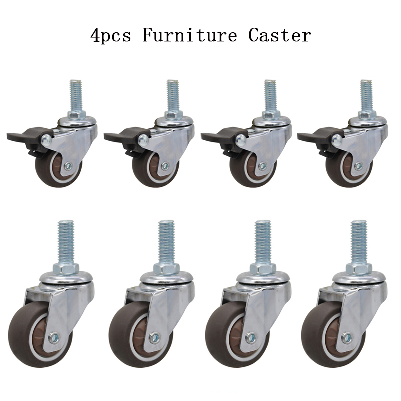 4 Buah Roda Kastor Furnitur Ro - Baby Nursery Trolley ulasan dan harga
