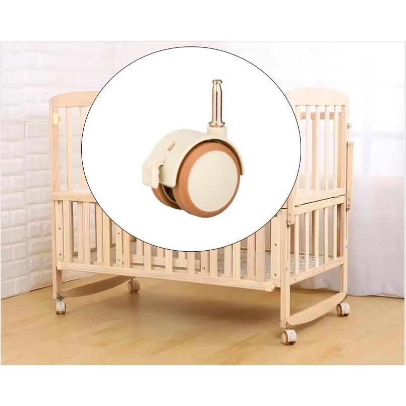 2/4 Buah Roda Putar Furnitur 2 - Baby Nursery Trolley ulasan dan harga