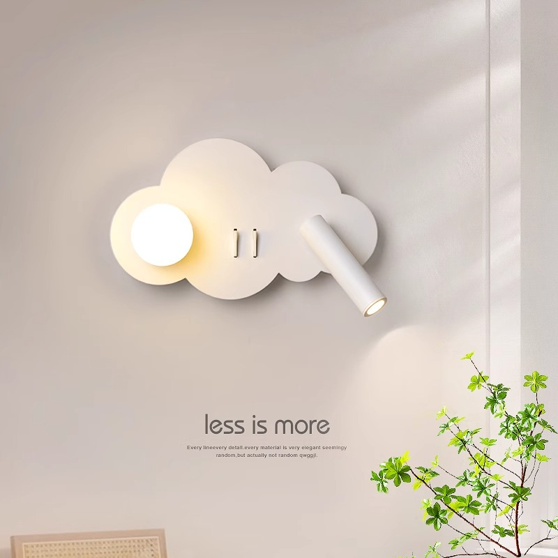 Lampu Dinding Kamar Tidur Awan - Baby Nursery Wall Lights ulasan dan harga